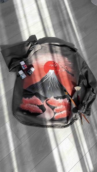 Роспись одежды на заказ Кастом