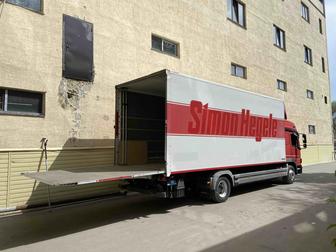 Грузоперевозки по городу Алматы ,гидроборт-лопата