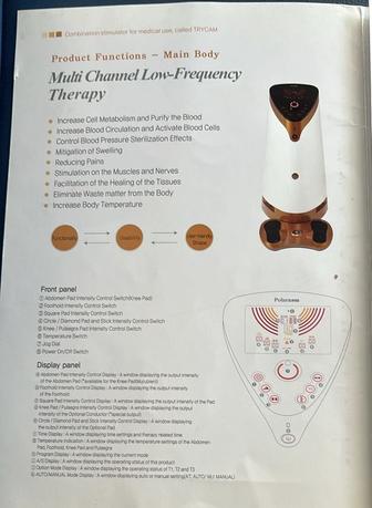 Корейский аппарат для коррекции фигуры и для оздоровления