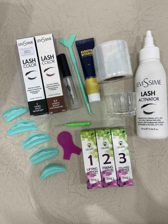 краска для бровей черный, коричневый