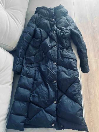 Пуховик 44 р, б/у на нашу зиму