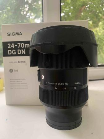 Sigma 24-70mm f/2.8 DG DN Art для Sony E-mount