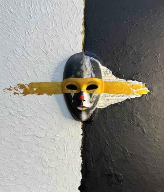 Картина интерьерная объемная, ручная работа