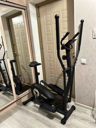 Эллиптический тренажер Genau
GN-101. Эллипс. Велотренажер.
Генау ГН 101