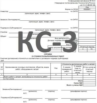 Подготовка Формы КС2, форма КС3,И 28