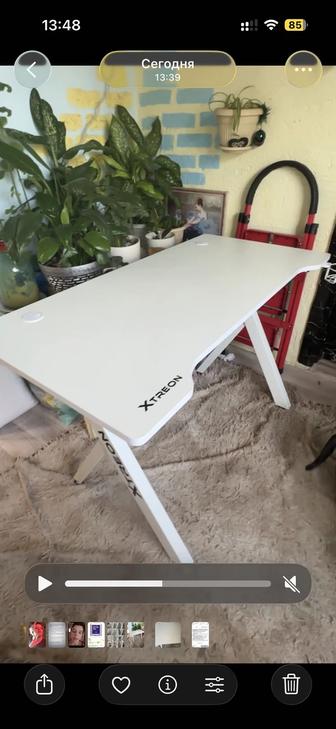 Стол компьютерный XTREON OBD-FH12, 120х60x76 см, белый