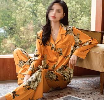 Продам шелковую женскую пижаму