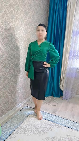 Юбка кожанные