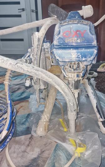 Окрасочный аппарат Oxyprop 595 и шлифмашина