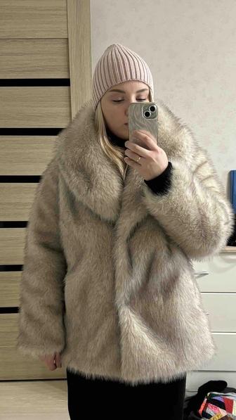 Продам эко-шубку б/у