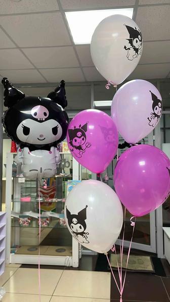 Гелиевые шары, картины для гендер пати