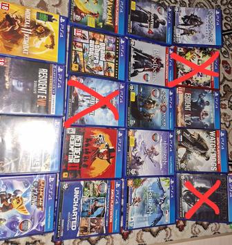 Игры на ps4 в отличном состоянии