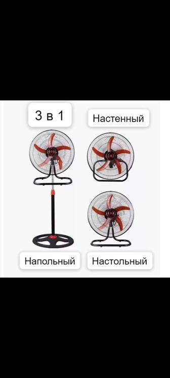 Напольный вентилятор вентиляторы настольный настенный новые 3 в 1