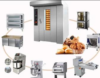 Пекарское оборудование -печи,тестомесы, формы,профессионально