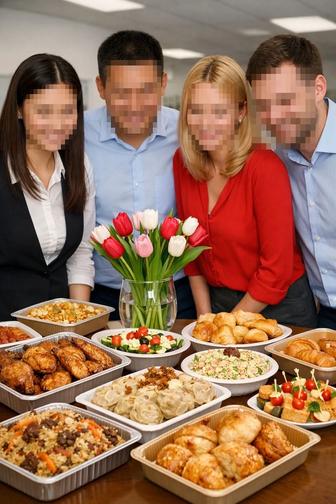 Накроем стол на мартовские праздники!