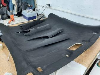 Перетяжка автомобильных потолков