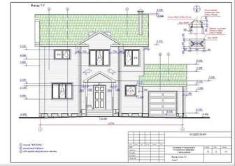 Оформляю чертежи AutoCad, Revit