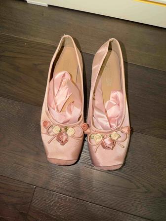 Балетки розовые