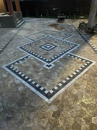 Укладка брусчатки Асфальтирование