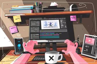 PDF Word набор текста, за страницу