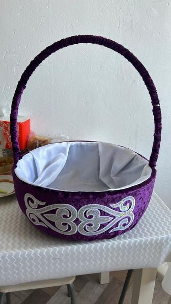 Коржын Фиолетовый, с ручкой