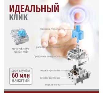Клавиатура Two Hands Up FVQ302 черный
