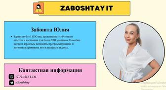 Преподаватель программирования