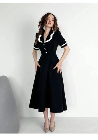 вечерние платья черный