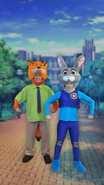 Костюм аниматора заяц из зверополиса