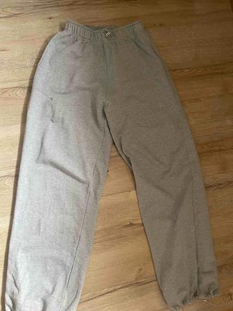 Штаны широкие серые