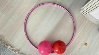 Продам Обруч и мяч