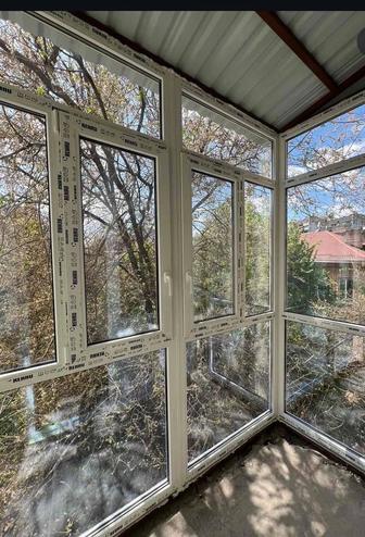 Пластиковые,Алюминиевые окна,двери ,балконы,Витражи