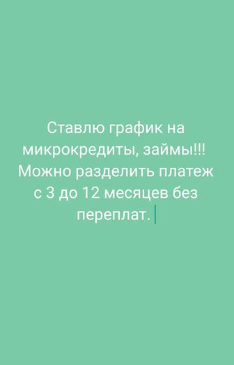 Ставлю график на займы и микрокредиты от 3 до 12 месяцев.