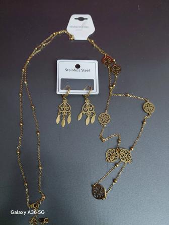 Продам очень красивую бижутерию с казахским орнаментом.