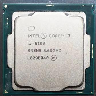 Процессор intel core i3 8100