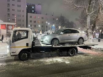 Эвакуатор Алматы 24/7 со сдвижной платформой