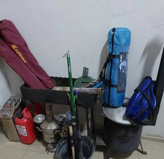 Мангал и самовар в комплекте