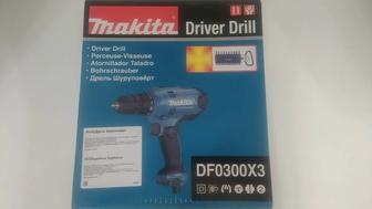 Дрель шуруповерт Makita DF0300X3