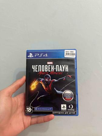Диск Человек паук-Майлз Моралес пс 4