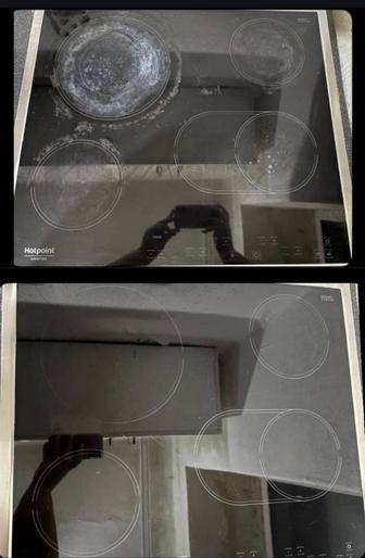 Полировка и чистка электрических плит