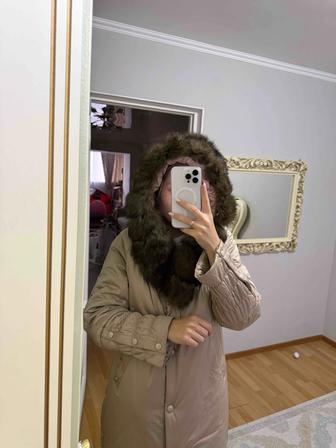 Продам длинный пуховик
