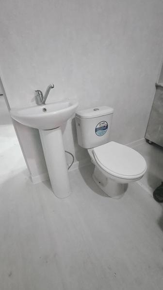 Раковина и унитаз