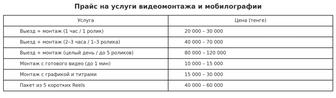 Видеомонтажер-мобилограф