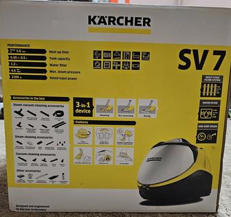 SV7 karcher паропылесос 3в1