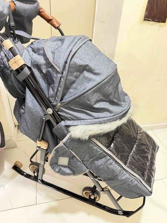 Коляска санки