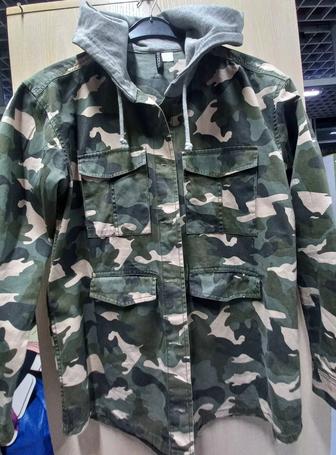 Куртка ветровка камуфляжная