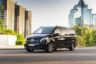 Прокат аренда авто с водителем минивэн мерседес V класс.Мерседес S 222