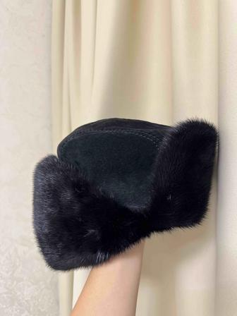 мужская норковая шапка