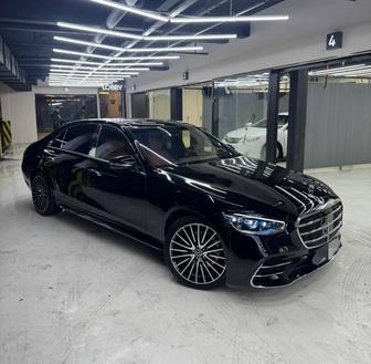 Vip Mercedes S class w223 на прокат аренда без водителя также с водителем