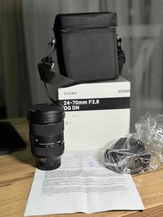 Продам объектив sigma 24-70 DG DN ART